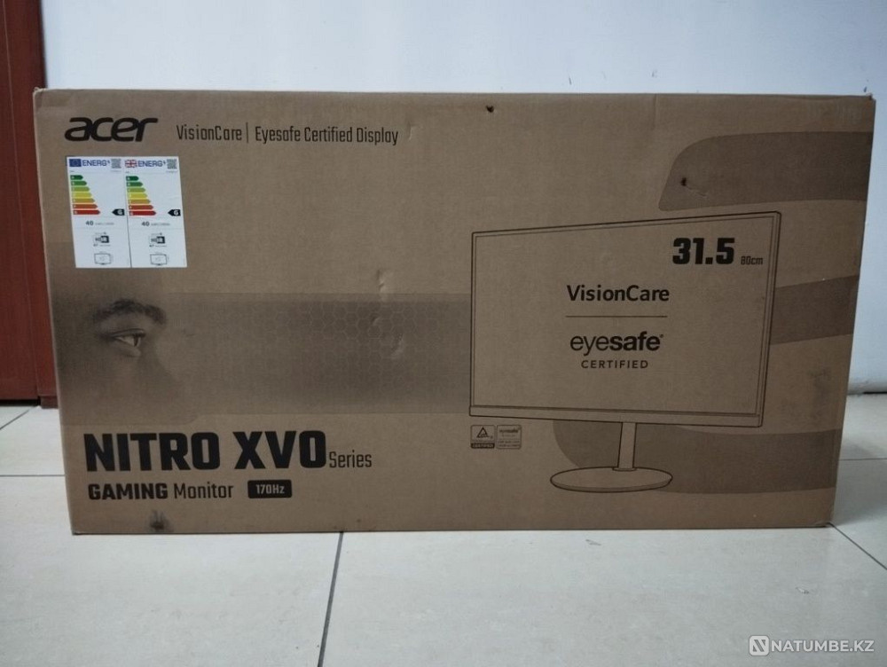 Монитор Acer 31;5 167ггц новый Алматы - изображение 2