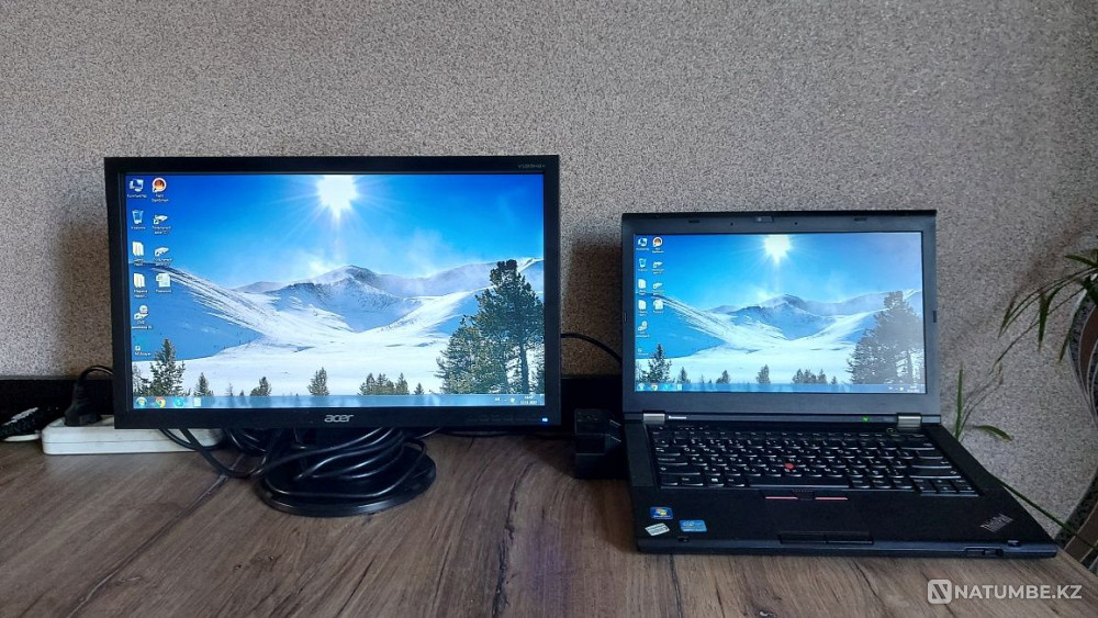 Продам монитор "Acer - V193HQV" и "LG - LED 19EN33" Алматы - изображение 1