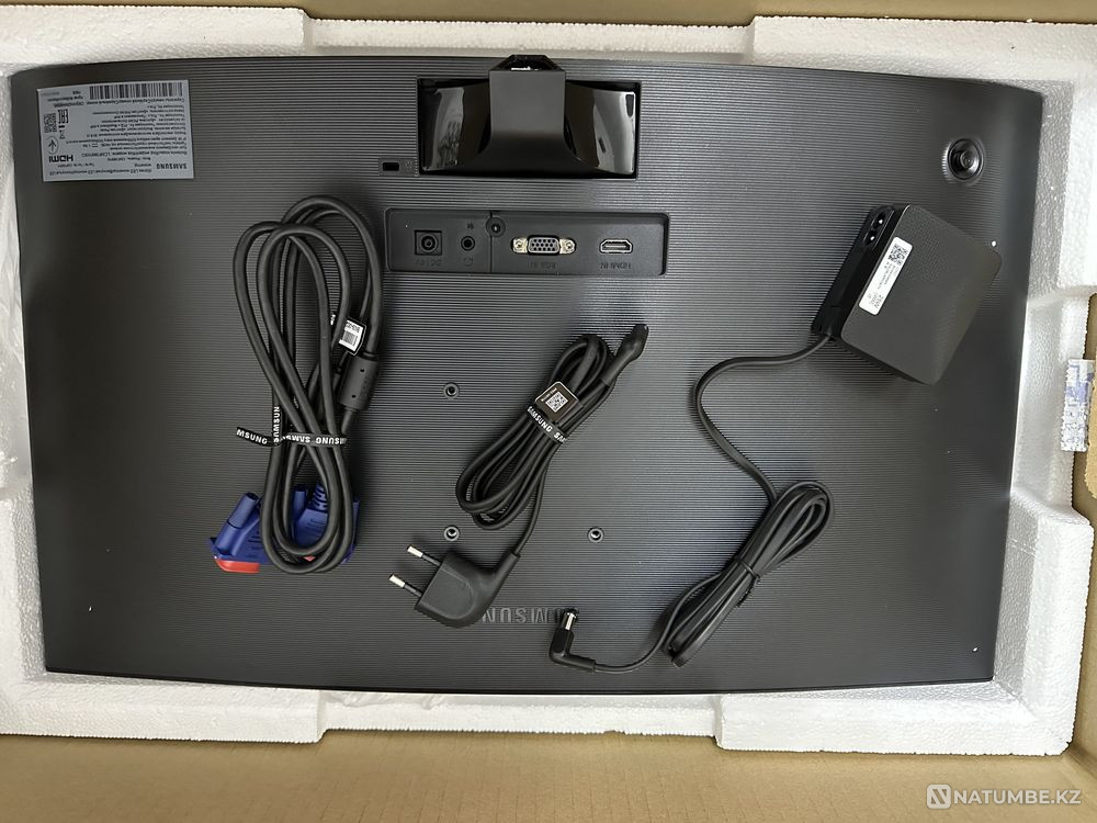 Монитор 23.5" SAMSUNG C24F390FHI; Black Алматы - изображение 3