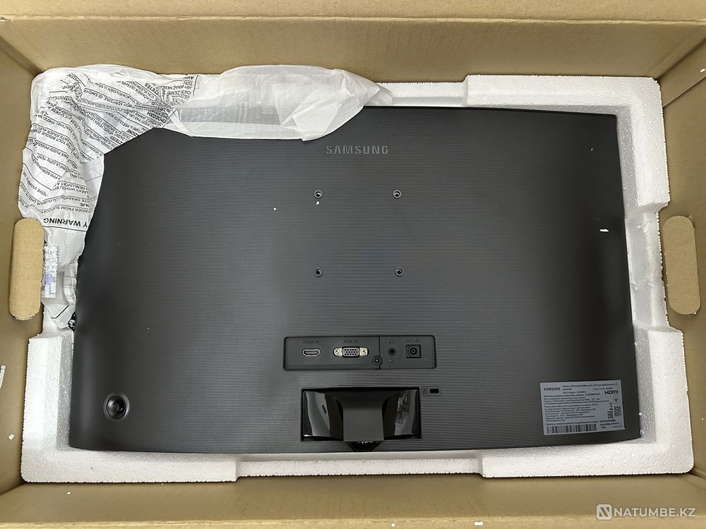 Монитор 23.5" SAMSUNG C24F390FHI; Black Алматы - изображение 2
