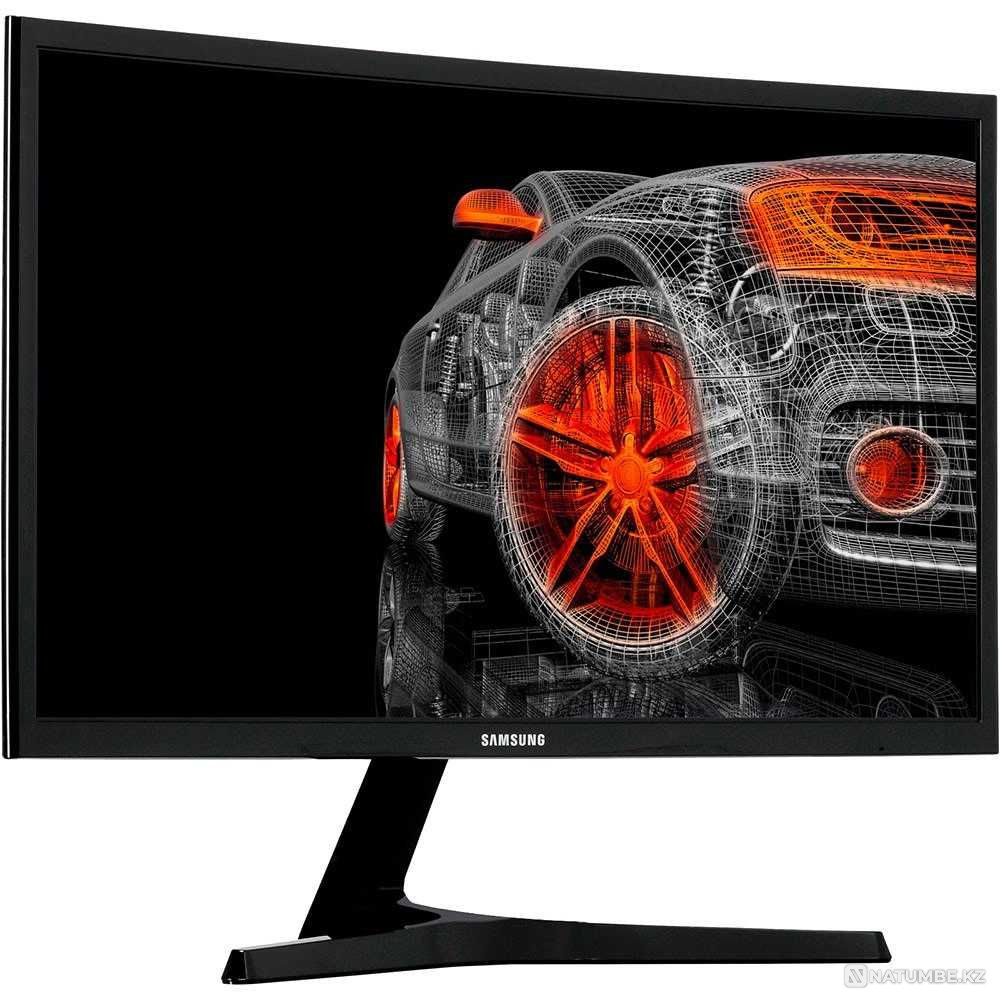 Керемет күйдегі қисық монитор сатылады (24 дюйм).  Алматы - изображение 7