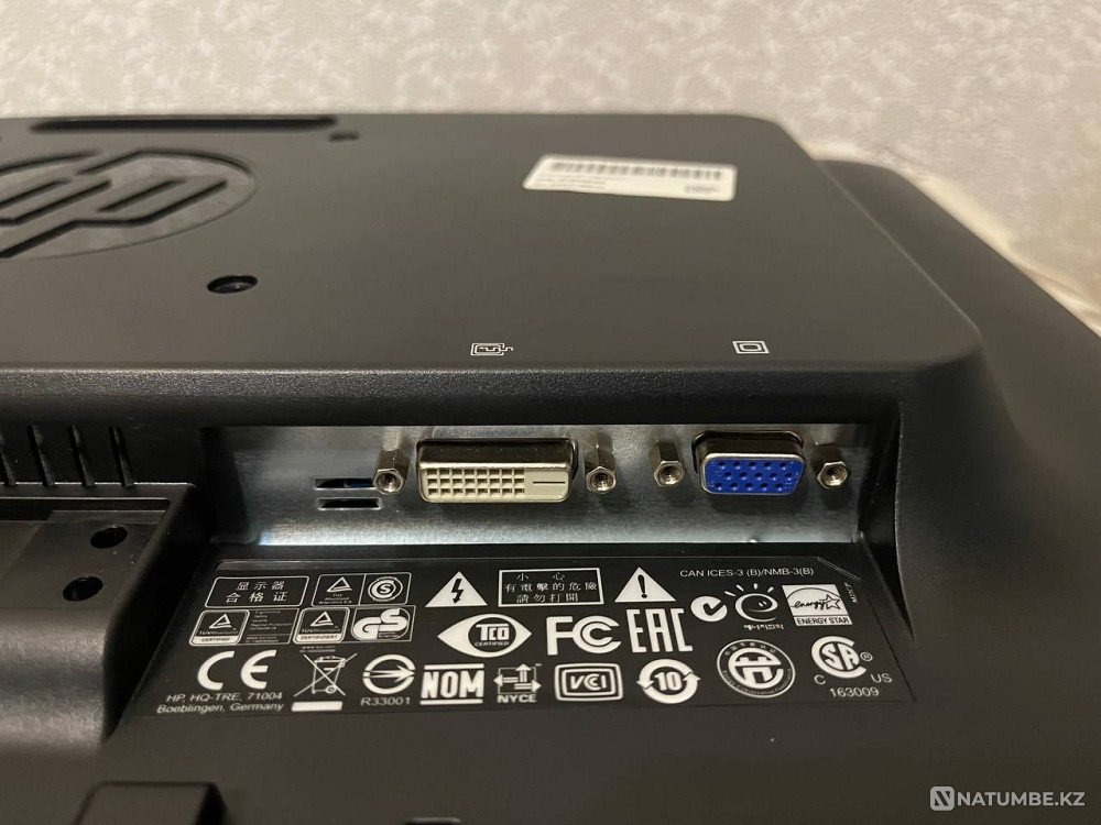 Продам монитор HP без ножки (20 дьюм) в хорошем состоянии; Алматы - изображение 5