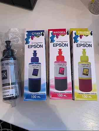 Чернила краска для принтера Epson 664 Алматы