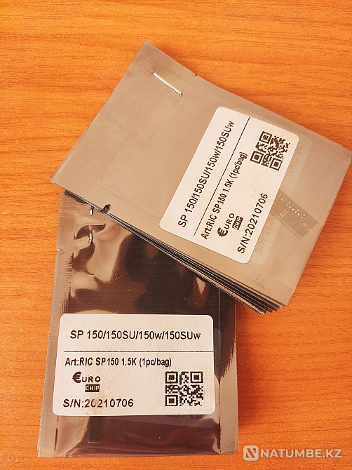 Продается чип Ricoh Euro sp150; чип для картриджа ricoh sp 150 Алматы - изображение 1