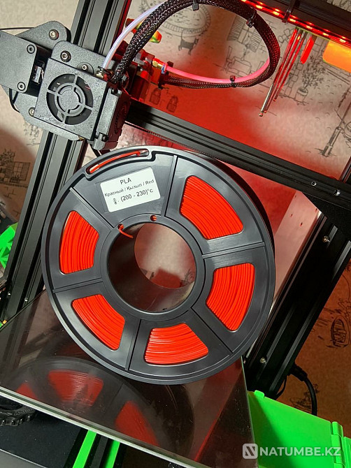 3D басып шығаруға және 3D қаламдарға арналған пластик; PLA және PETG жіпті 3D принтері  Алматы - изображение 4