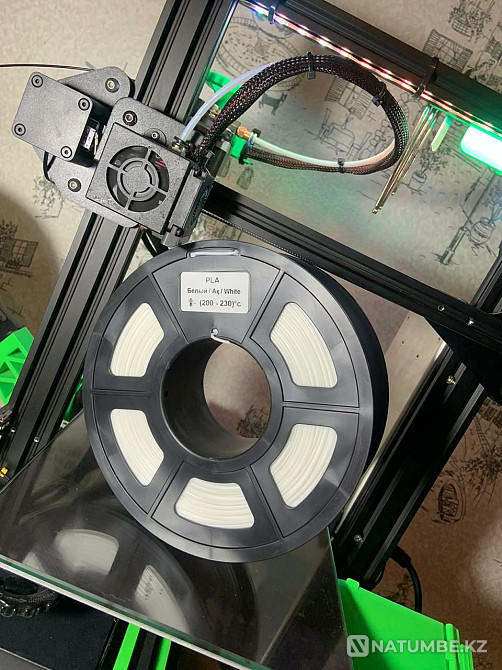 3D басып шығаруға және 3D қаламдарға арналған пластик; PLA және PETG жіпті 3D принтері  Алматы - изображение 7