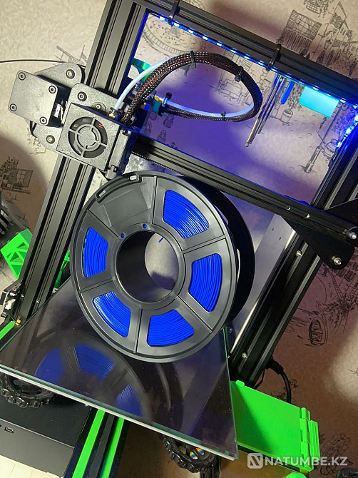 3D басып шығаруға және 3D қаламдарға арналған пластик; PLA және PETG жіпті 3D принтері  Алматы - изображение 8