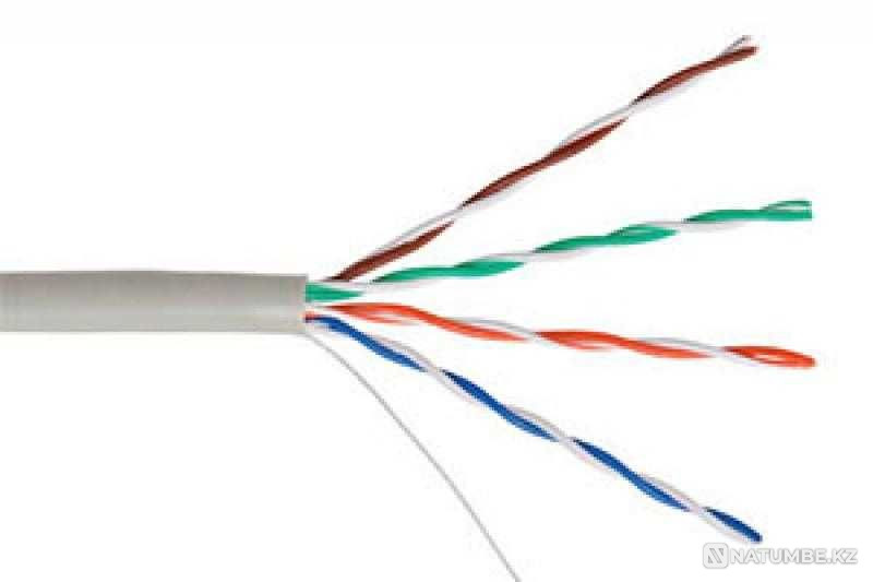 Lan cabel лан кабель сетевой кабель utp патч корд интернет кабель RJ45 Алматы - изображение 5