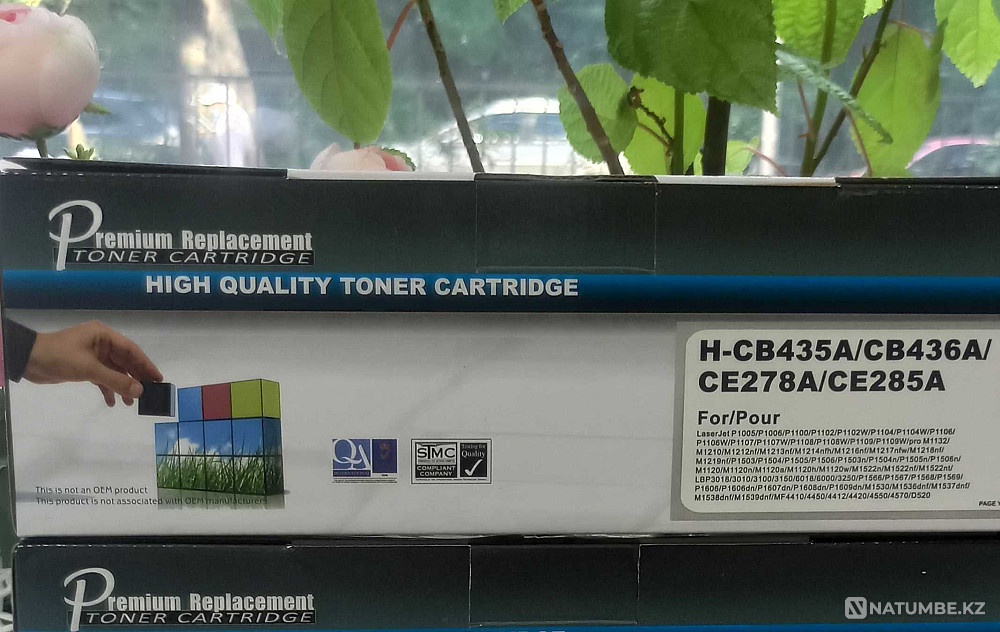 Картридж совместимый ce285a ce278a cb435a cb436a; Cf230A; Crg725 оптом Алматы - изображение 1