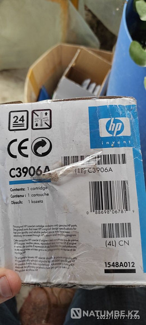 Картридж hp c3906a Алматы - изображение 2