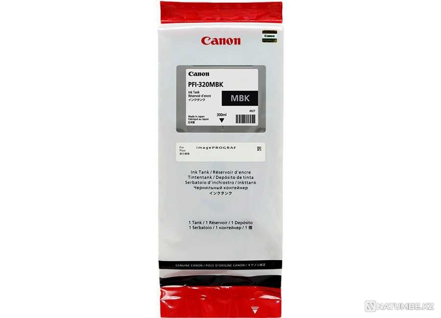 Картридж матовый черный МВК Canon Image Prograf ТМ-300; PFI-320MВК Алматы - изображение 1