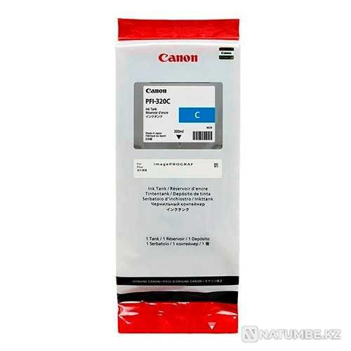 Картридж синий С Canon Image Prograf ТМ-300; PFI-320С увеличенный Алматы - изображение 1