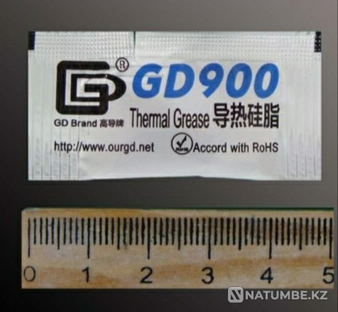 GD900 термопаста. 1шт=0;5гр Алматы - изображение 3