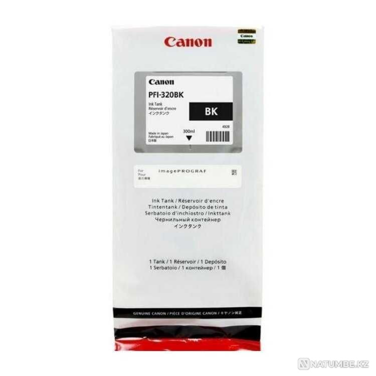 Картридж черный ВК Canon Image Prograf ТМ-300; PFI-320BK Алматы - изображение 1