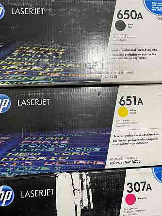 Картриджи HP 650A CE270A/271/272/273HP 727/72/82/11/10/85/51 Алматы