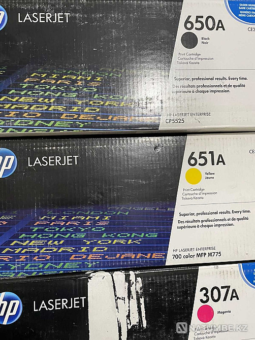 Картриджи HP 650A CE270A/271/272/273HP 727/72/82/11/10/85/51 Алматы - изображение 1