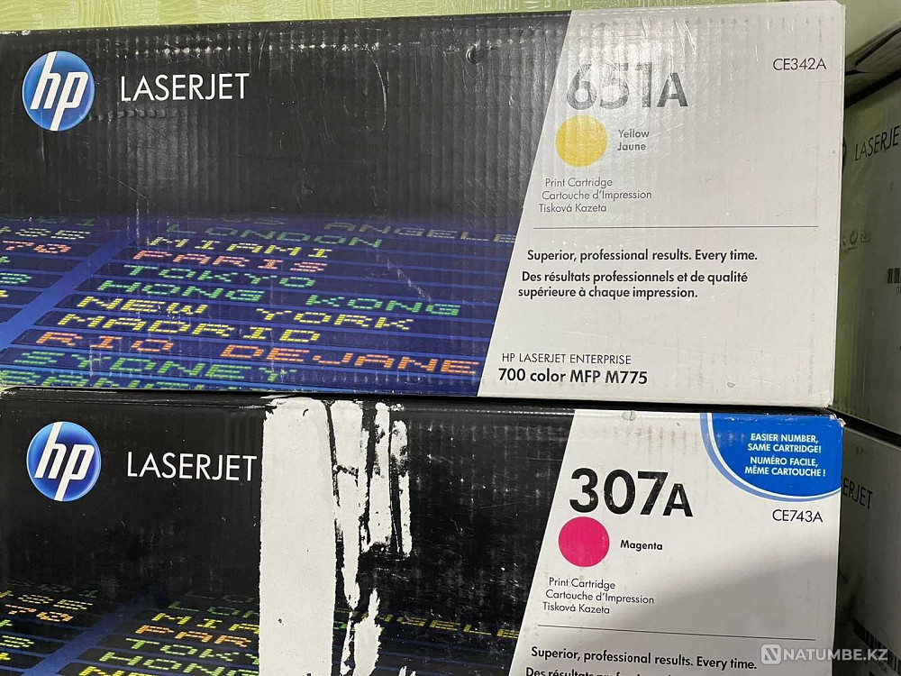 Картриджи HP 650A CE270A/271/272/273HP 727/72/82/11/10/85/51 Алматы - изображение 2