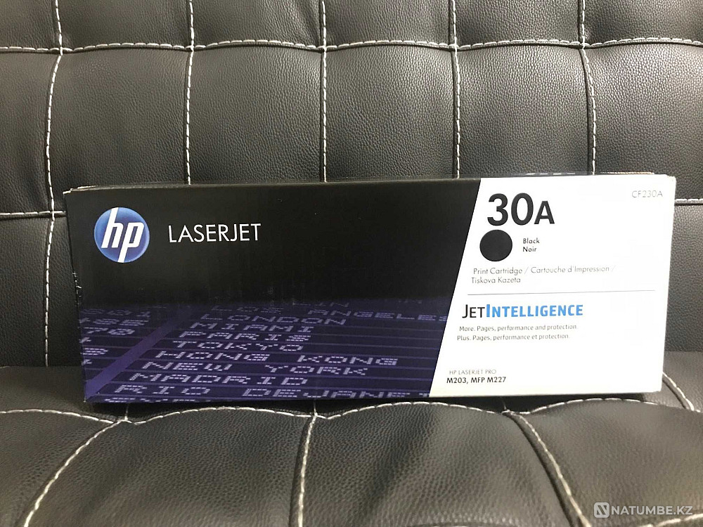 Оригинальный картридж HP CF230A Алматы - изображение 1