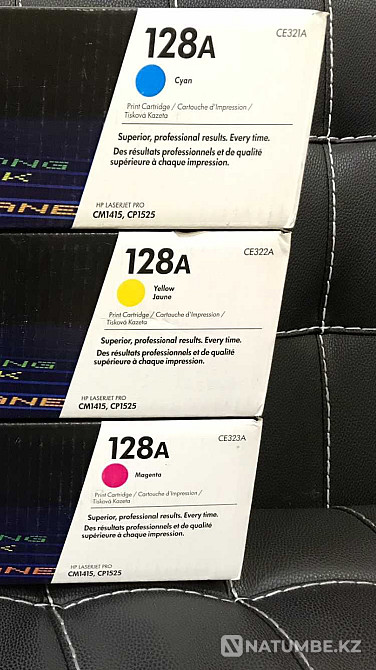 Картридж на HP CE321A;CE322A;CE323A (128A) Алматы - изображение 2