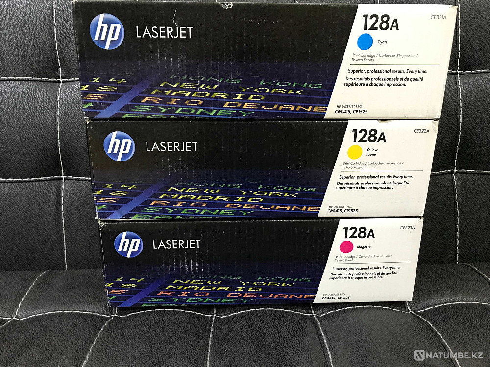 Картридж на HP CE321A;CE322A;CE323A (128A) Алматы - изображение 1