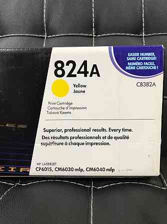 Оригинальные картриджи CB381A;CB382A;CB390A (824A/825A) Алматы