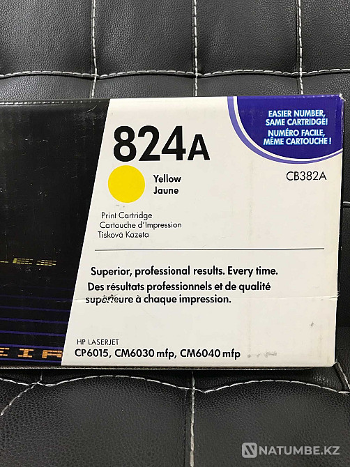 Оригинальные картриджи CB381A;CB382A;CB390A (824A/825A) Алматы - изображение 4