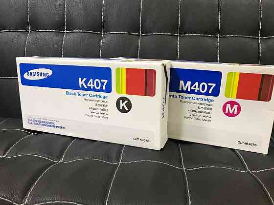 Тонер-картридж Samsung CLT-K407S/M407S Алматы