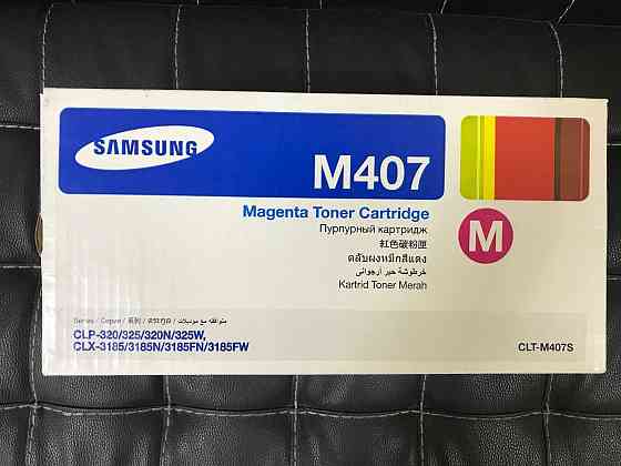 Тонер-картридж Samsung CLT-K407S/M407S Алматы