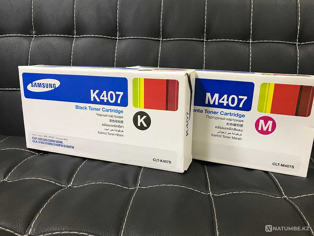 Тонер-картридж Samsung CLT-K407S/M407S Алматы - изображение 1