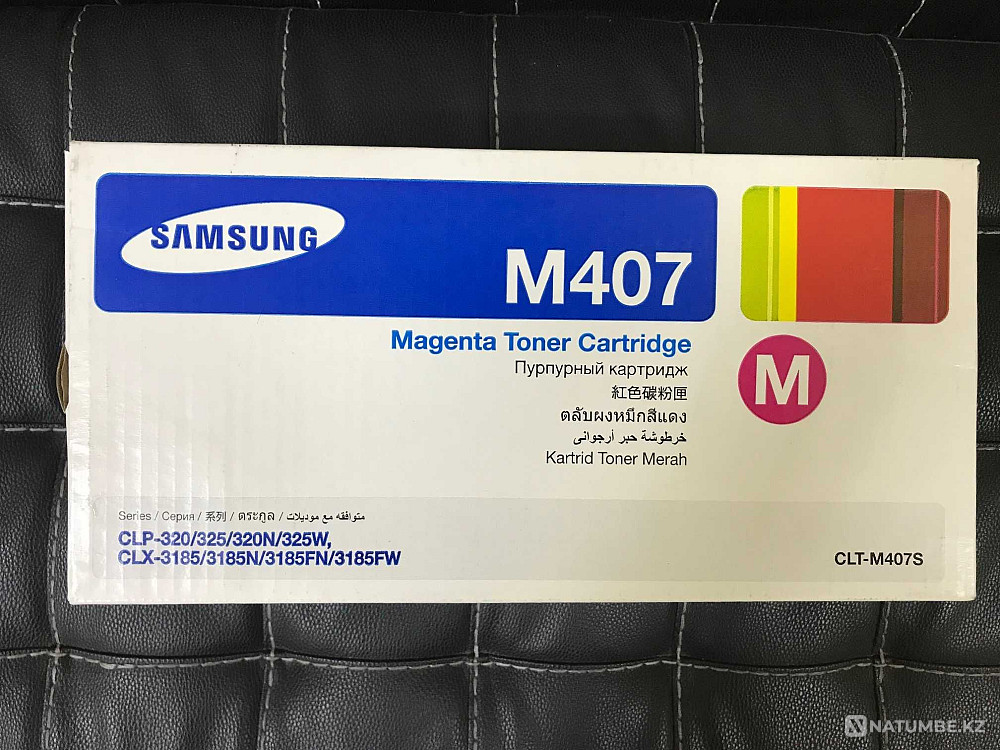 Тонер-картридж Samsung CLT-K407S/M407S Алматы - изображение 4