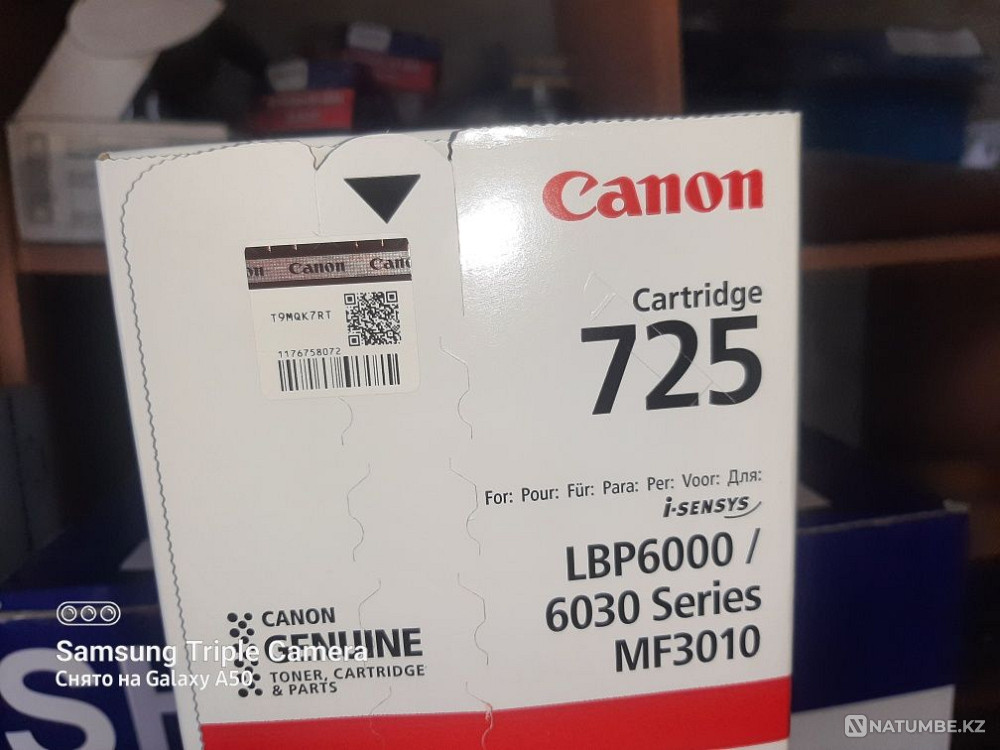 продам картридж Canon 725 оригинал Алматы - изображение 1