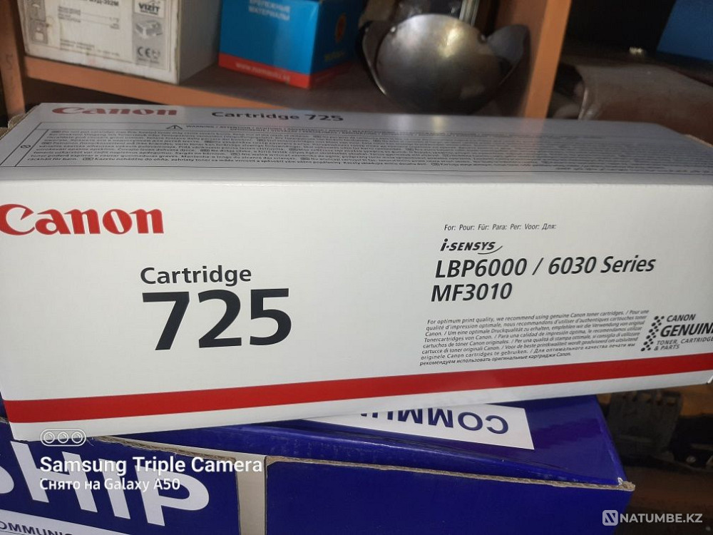 продам картридж Canon 725 оригинал Алматы - изображение 2