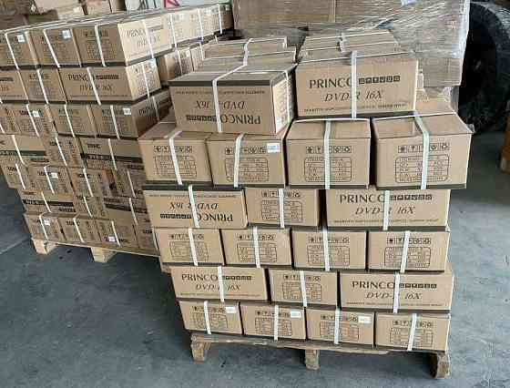 Диски DVD-R PRINCO ; DVD+R RONC; 4.7Гб; 120 мин; скорость 16Х Алматы