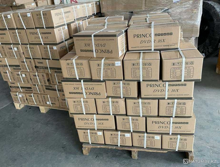 DVD-R PRINCO discs; DVD+R RONC; 4.7GB; 120 min; speed 16X Almaty - photo 4