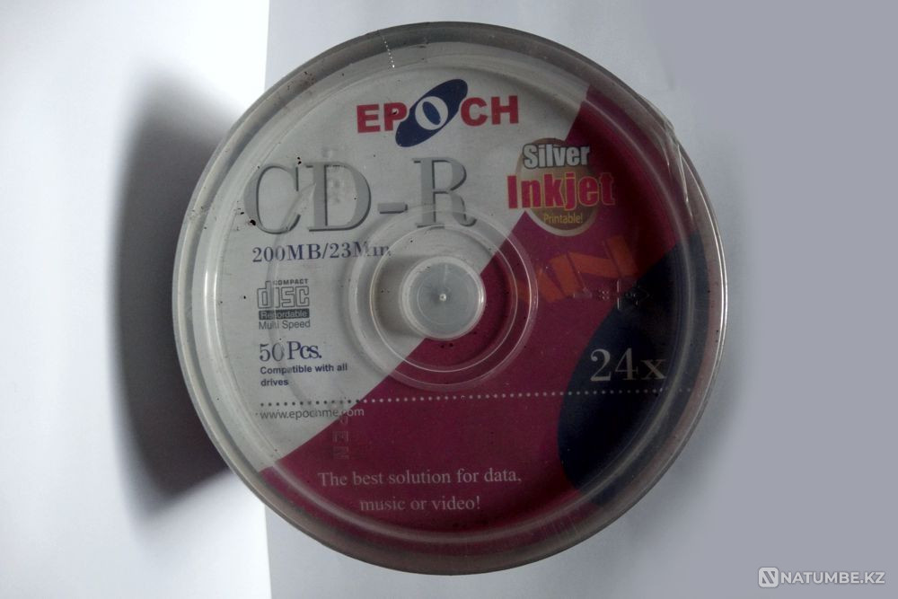 CD Диски (printable; 200Mb) с Конвертами Алматы - изображение 1