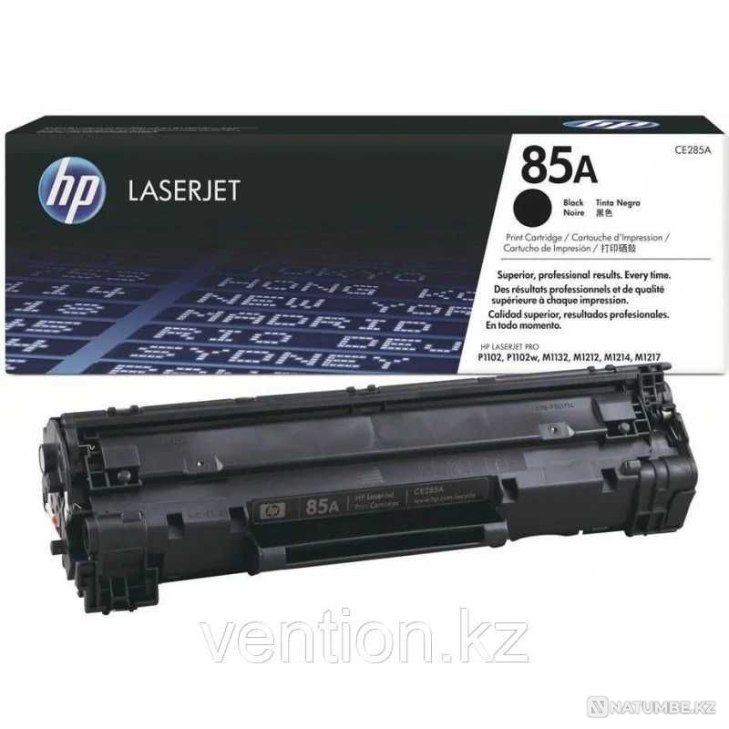 Картридж HP CE285A - Black Алматы - изображение 1