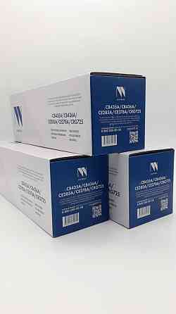 Картридж NV Print 435/436/285/278/725 за 5800тг для принтеров HP Canon Алматы