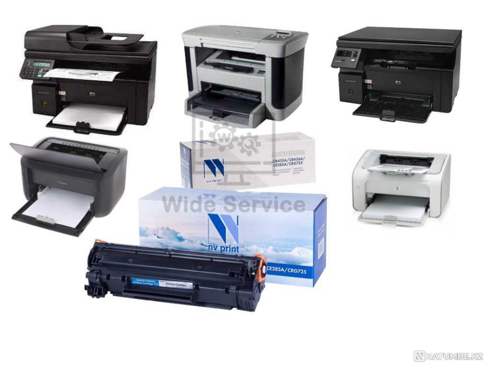 Cartridge NV Print 435/436/285/278/725 for 5800 tenge for HP Canon printers Almaty - photo 1