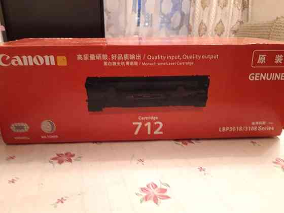Картридж Canon 712; LBR 3018/31080 Алматы
