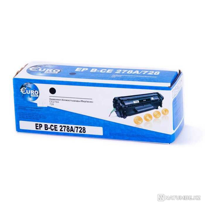 CE278A/728 Euro Print toner cartridges for HP and Canon printers Almaty - photo 2