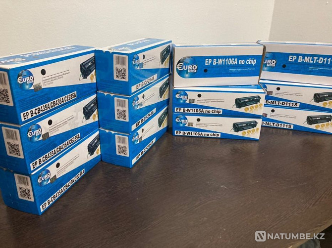 HP принтерлеріне арналған жаңа Euro баспа картридждері; Canon және Samsung 5600 теңгеден  Алматы - изображение 5