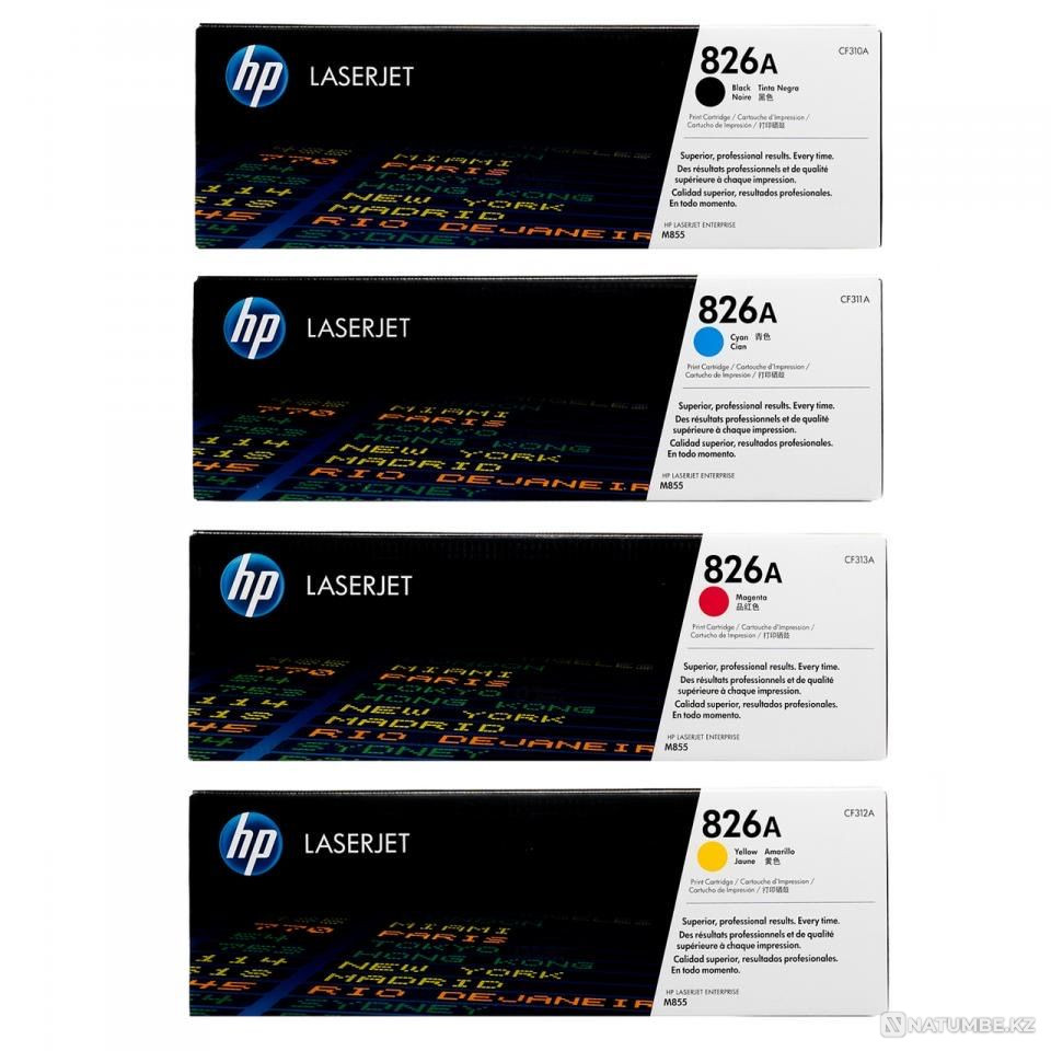 HP 826A картриджи CF310A; CF311A; CF312A; CF313A Алматы - изображение 2