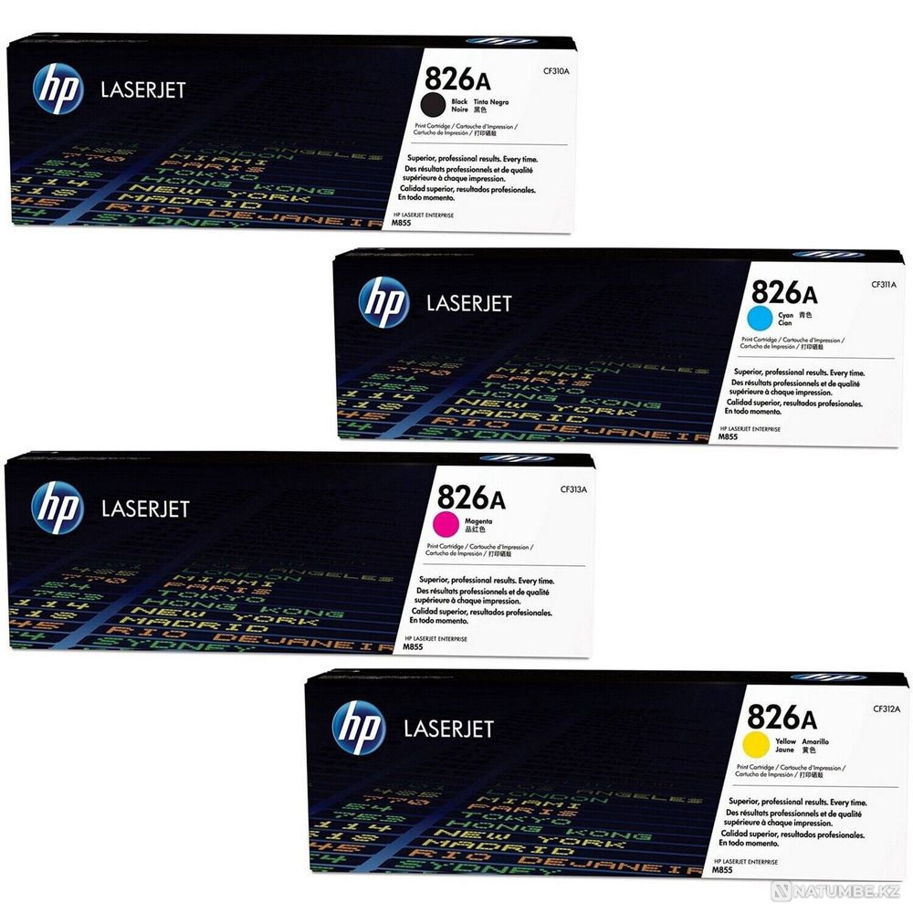 HP 826A картриджи CF310A; CF311A; CF312A; CF313A Алматы - изображение 1