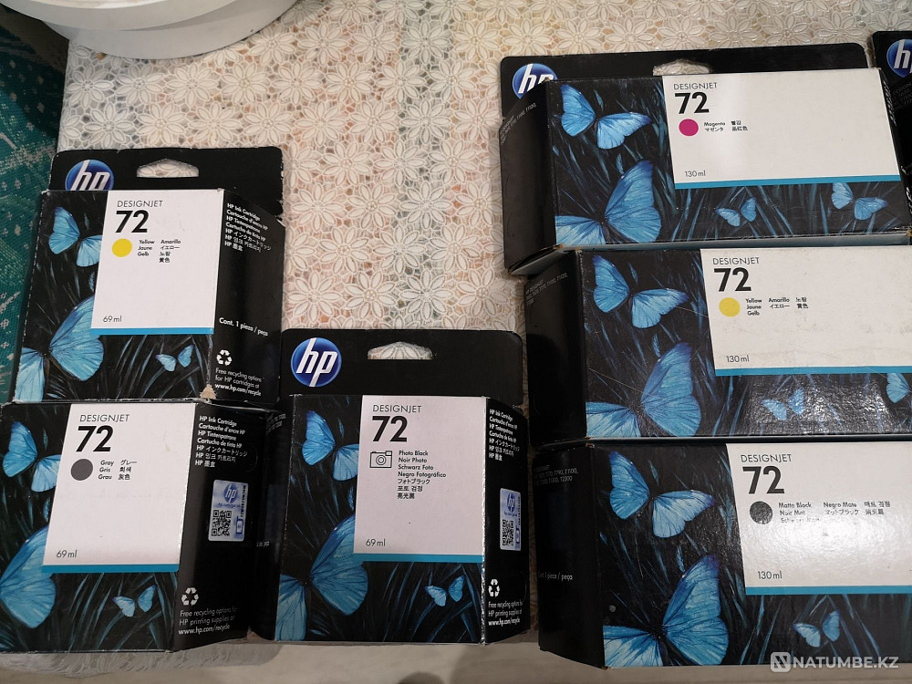 Продам оригинальные картриджи HP 72 Алматы - изображение 3