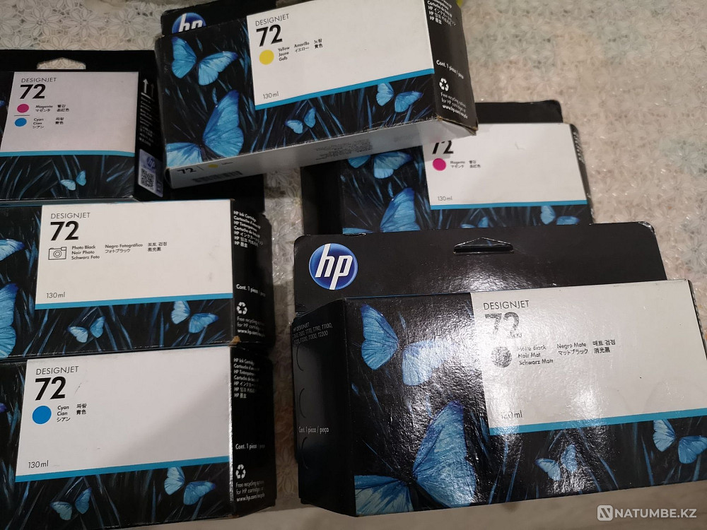 Продам оригинальные картриджи HP 72 Алматы - изображение 2