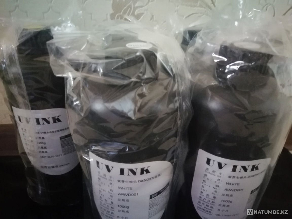 UV paint. For tablet. (Ink) for Printer). Almaty - photo 7