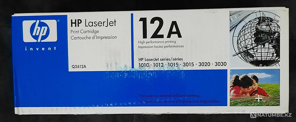 Продаю картридж HP LaserJet 12A. Алматы - изображение 1
