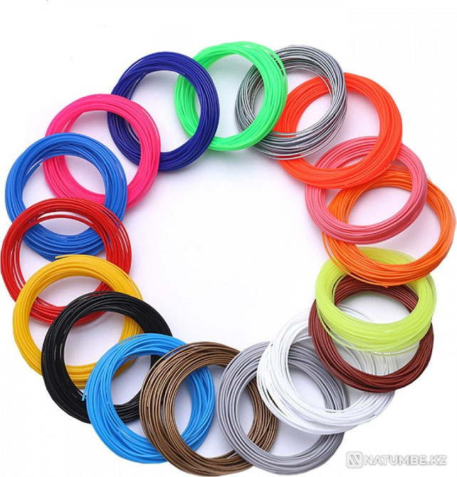 X Game PLA cartridge; ABS 1;75mm for 3D pens; any colors! Almaty - photo 1