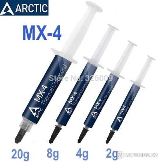 Термопасты Arctic MX-4 в ассортименте. Отличного качества! Алматы - изображение 1