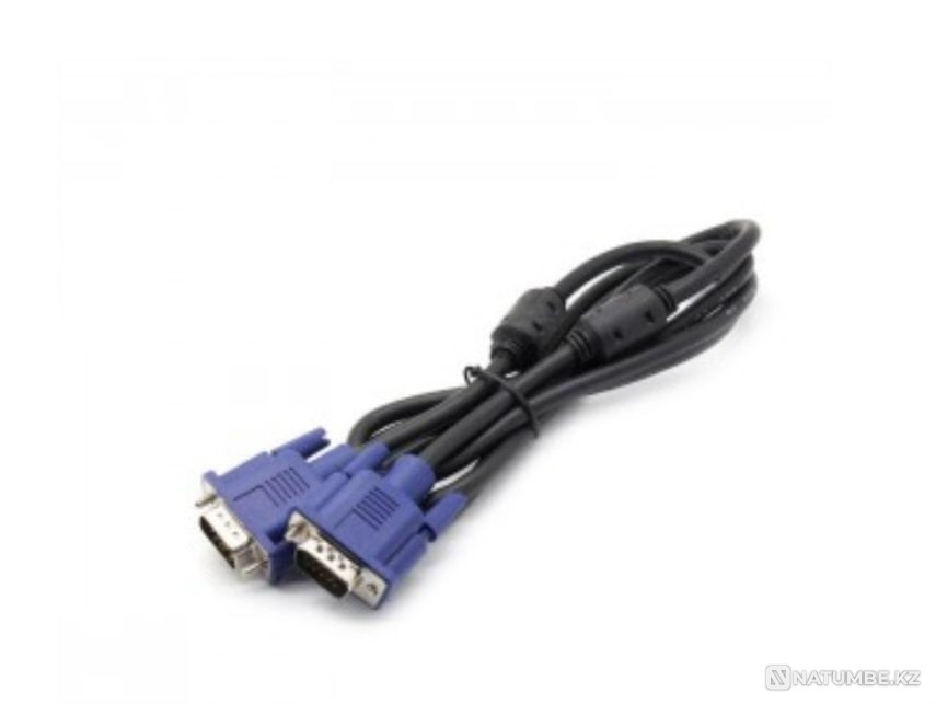 Продам VGA; HDMI кабель для монитора; USB кабель для принтера Алматы - изображение 1
